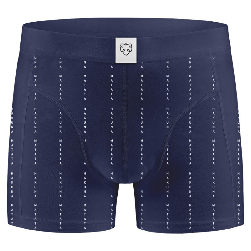 内裤adam荷兰进口黑色字母有机男士平角2021年男平角内裤