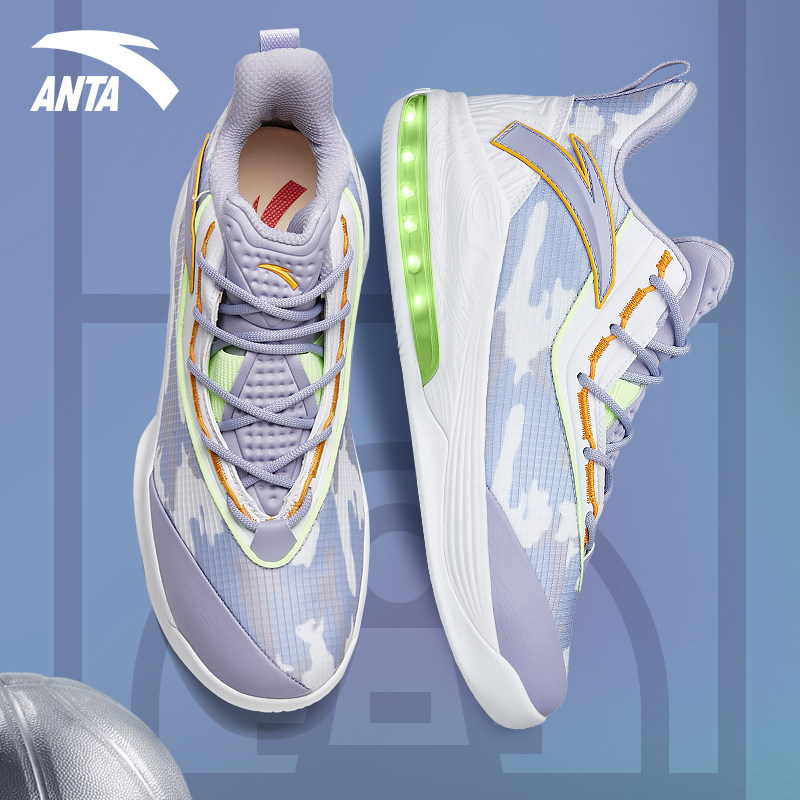 安踏神盾2代篮球球鞋2022新款运动运动鞋鞋子篮球鞋