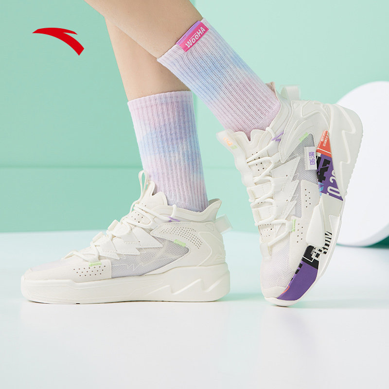 安踏g6汤神板女官旗舰2021夏季新款潮流厚底运动休闲鞋