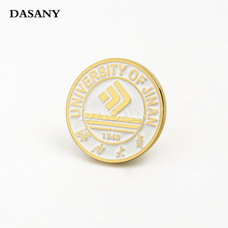 济南大学校徽胸针校庆纪念章金属济大同学会聚会迎新胸针