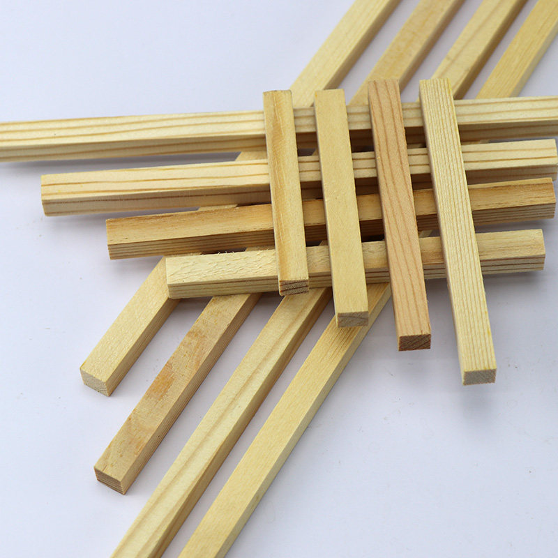 diy原木2*2cm方木条木棒方形长木棍松木方定制小木条包邮手工材料