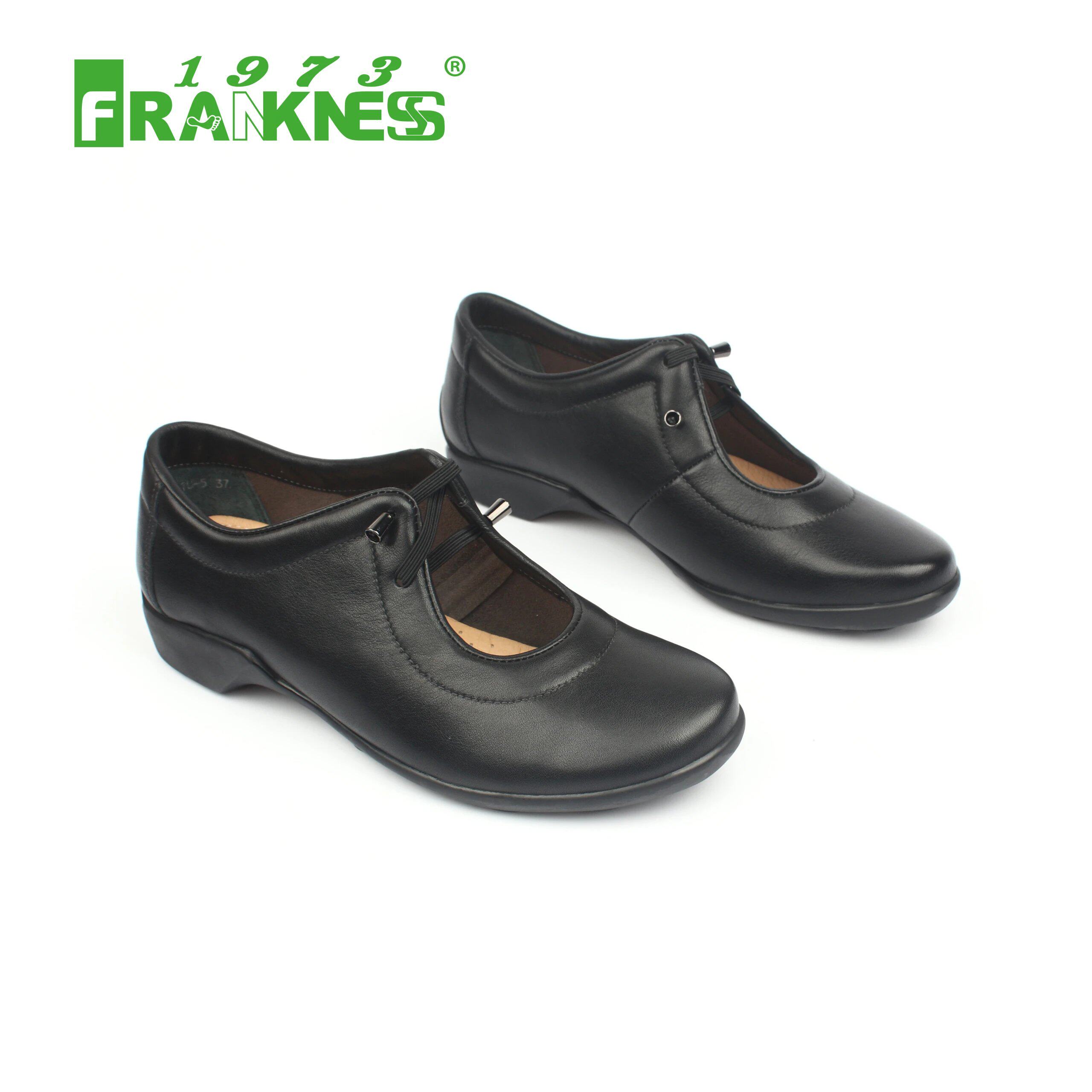 法浪路1973早秋新款鞋橡鞋带一脚脚蹬平底休闲单鞋