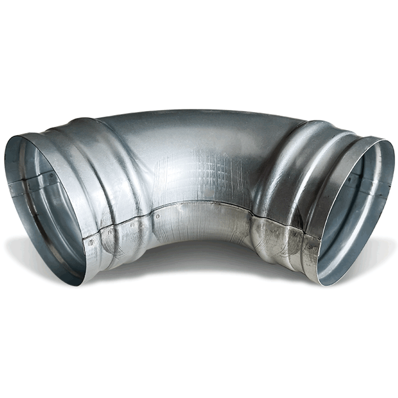 弯头烟机不锈钢管道弯管油烟机铁管抽烟排烟烟管室内新风系统