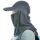 Sunscreen cover face hat male spring and summer sports outdoor fishing cap female riding cap sunshade mountaineering sun hat Sunscreen cover face hat male spring and summer sports outdoor fishing cap female riding cap sunshade mountaineering sun hat
