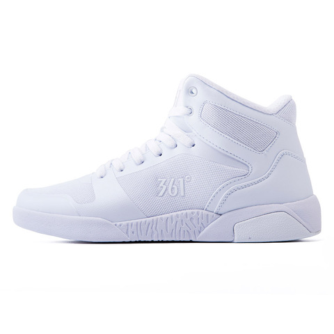 361鸣杨专卖店:361°高帮鞋男2018鞋子男空军一号aj男鞋正品板鞋361