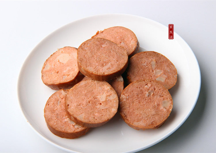 素红肠井祥素香肠素香尝素食食材天木禾素生活素食