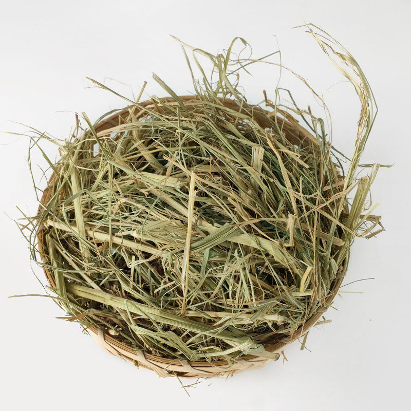 谷草稻草碎干草垫冬季宠物鸟类兔子保暖天然垫料