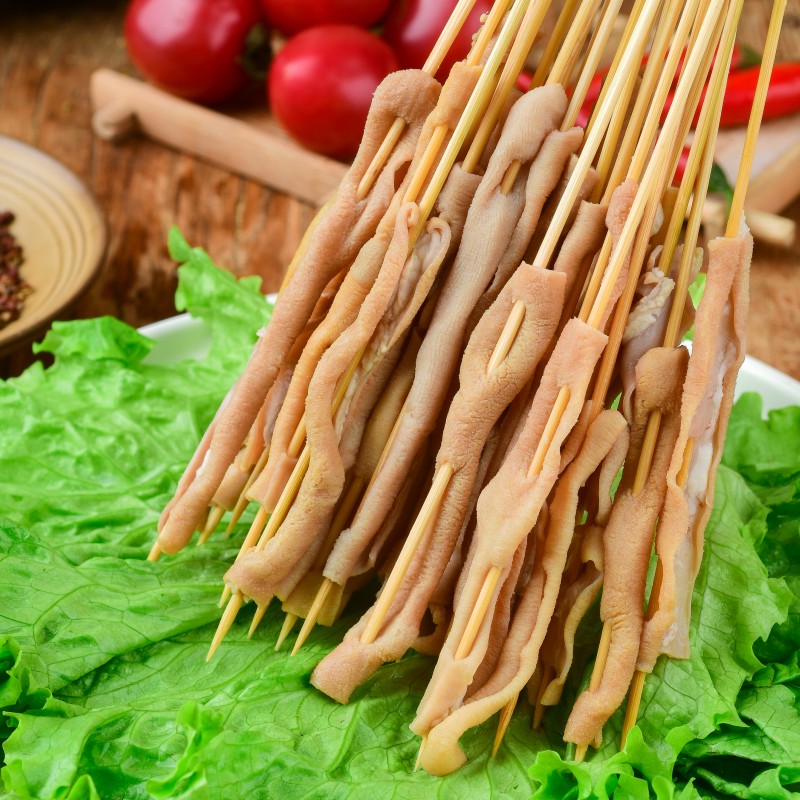 铁板板鸭肠小串商用锦夕油炸夺命小肉串半成品烧烤其它