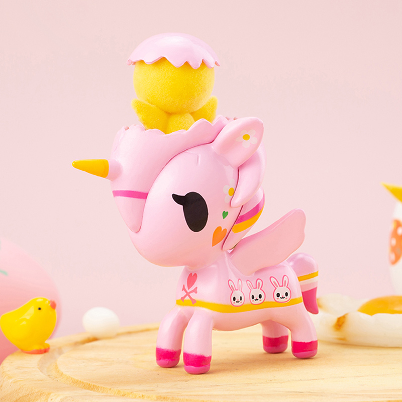 淘奇多奇tokidoki独角兽复活节特别限量彩蛋吊卡手办潮玩盲盒