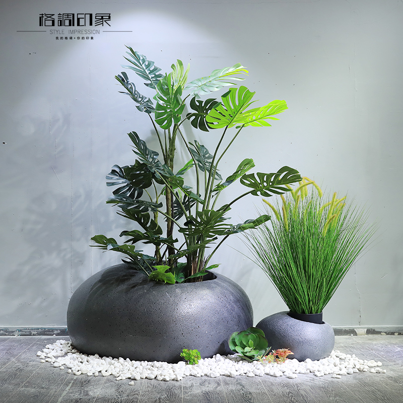 摆件仿真绿植景观植物造景装饰室内仿真绿植