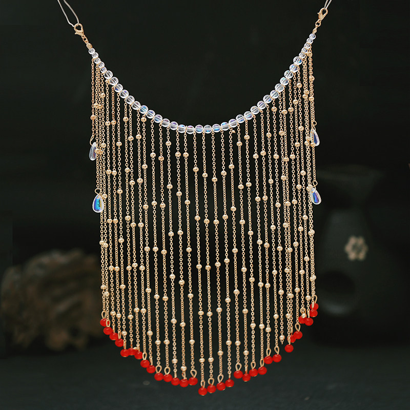 仙气古风面帘女遮脸古装面纱配饰饰品汉服头饰发饰