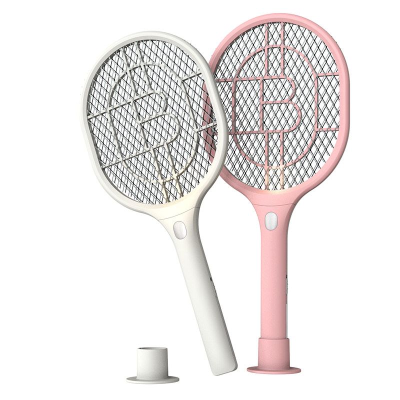 芭菲电蚊拍充电式家用强力锂电池多功能led灯电苍蝇打蚊子灭蚊拍