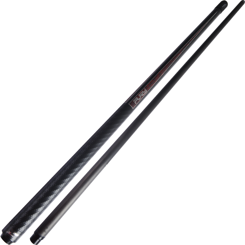 球杆威利黑科技台球大头fury中式飞利碳纤维桌球台球杆