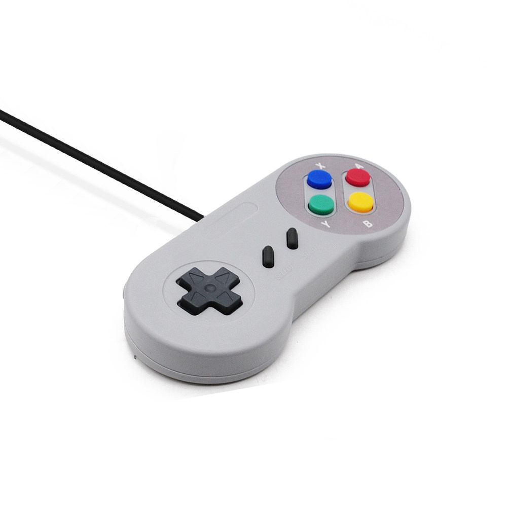 手柄超任usb电脑pc电脑游戏超人snes游戏手柄