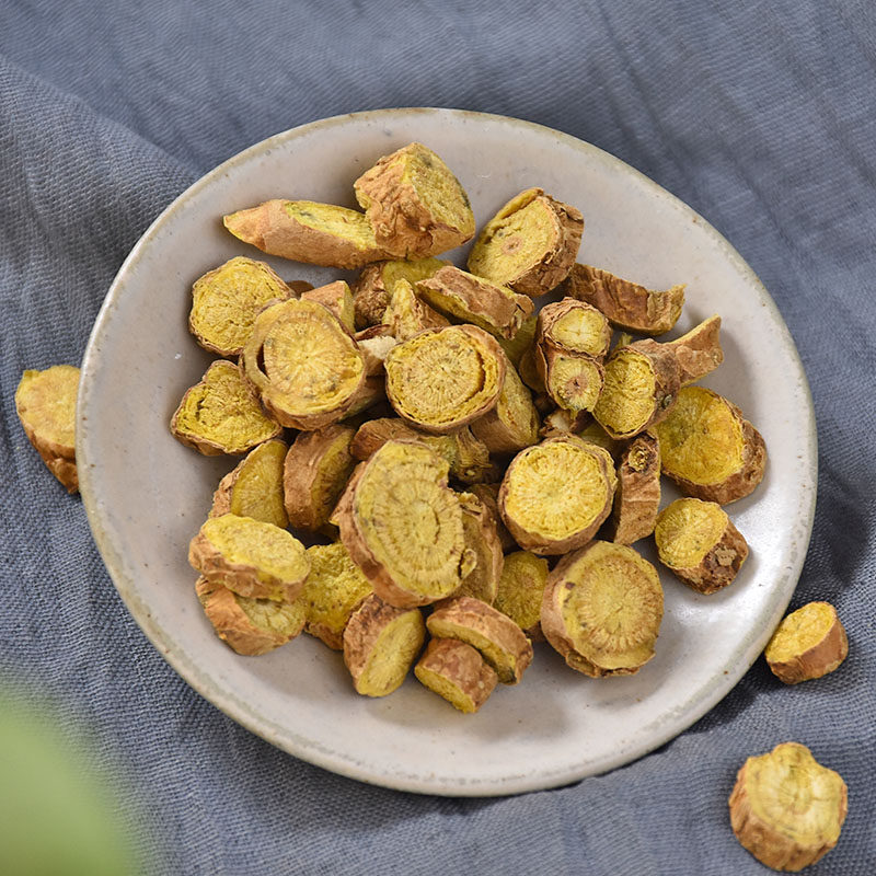 黄芩500克条芩枯芩黄岑黄苓干货非玥中药材店铺黄芩