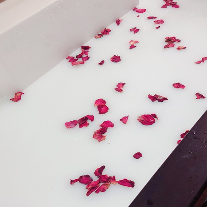 泡澡牛奶浴蜂蜜沐浴奶袋装家用洗澡全身嫩肤香体spa水疗牛奶用品