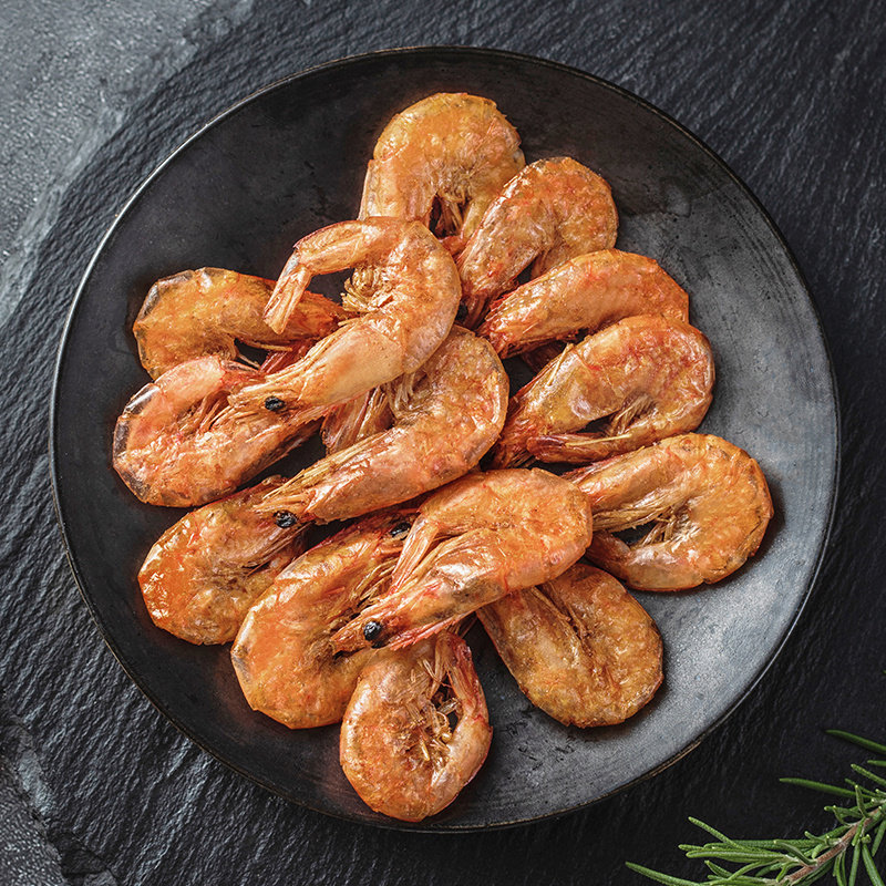 网易严选脆脆虾20克开袋即食壳薄海鲜非油炸对虾零食小吃肉类零食