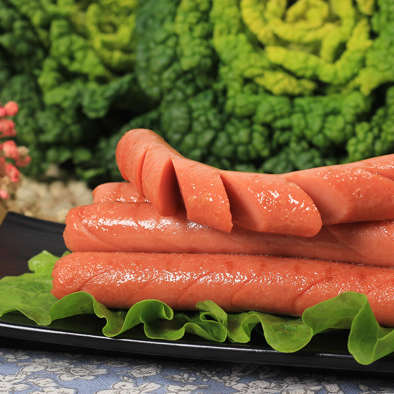 春都清真牛肉火腿肠40g50支清伊烧烤风味香肠包装即食肠类