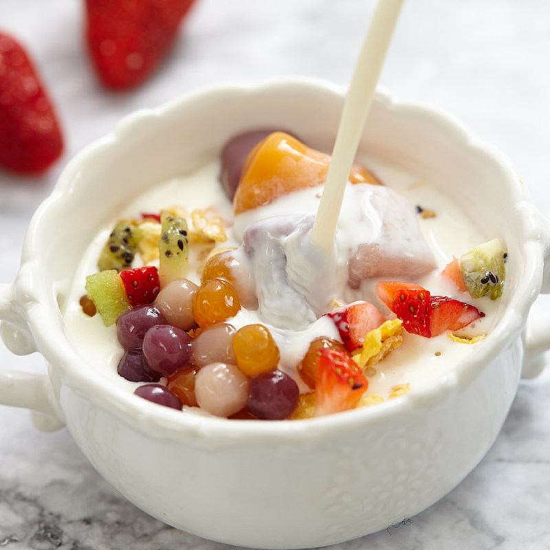 配料芋头头小芋圆珍珠粉圆奶茶甜品糖水水果芋圆