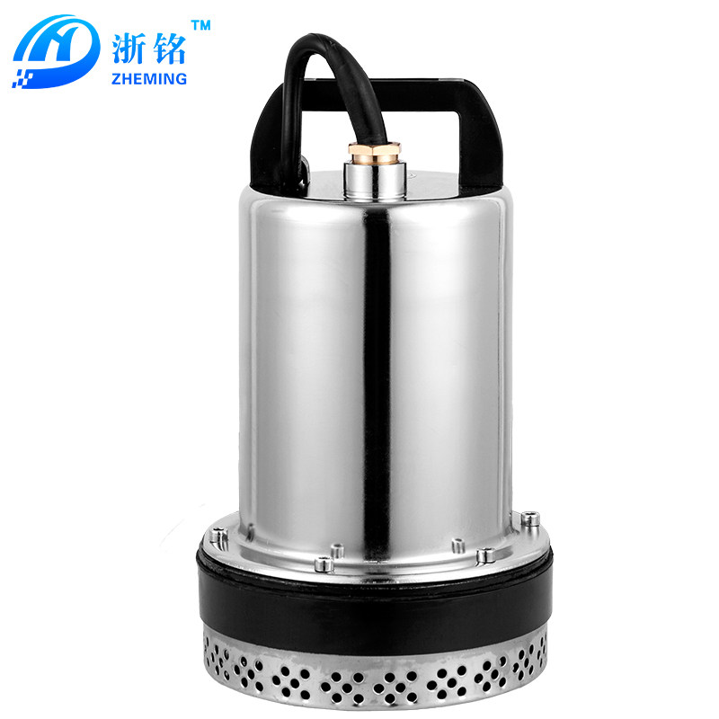 电动车抽水机48v60v通用72v直流电抽水水泵自动无线水泵