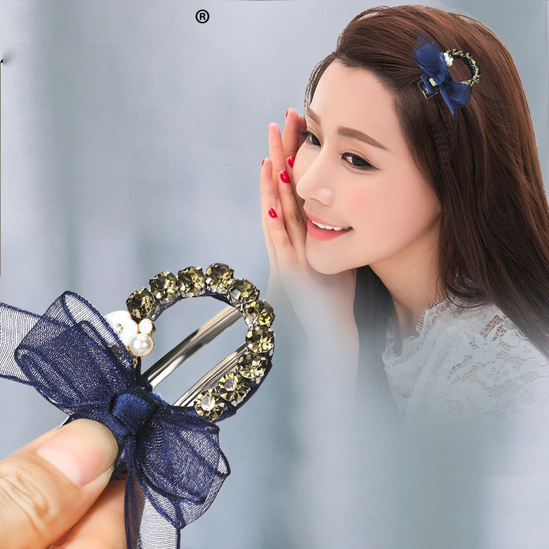 发卡刘海发复古夹头海发头顶侧边流海头发女士发饰