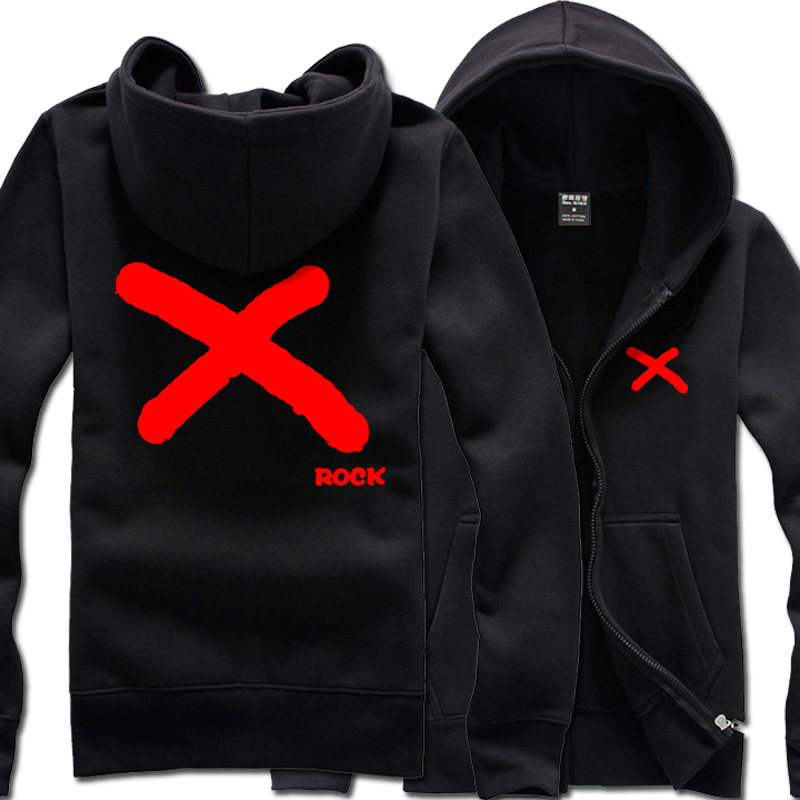 可爱卫衣学生加拿大朋克摇滚艾薇儿avril红叉rock卫衣