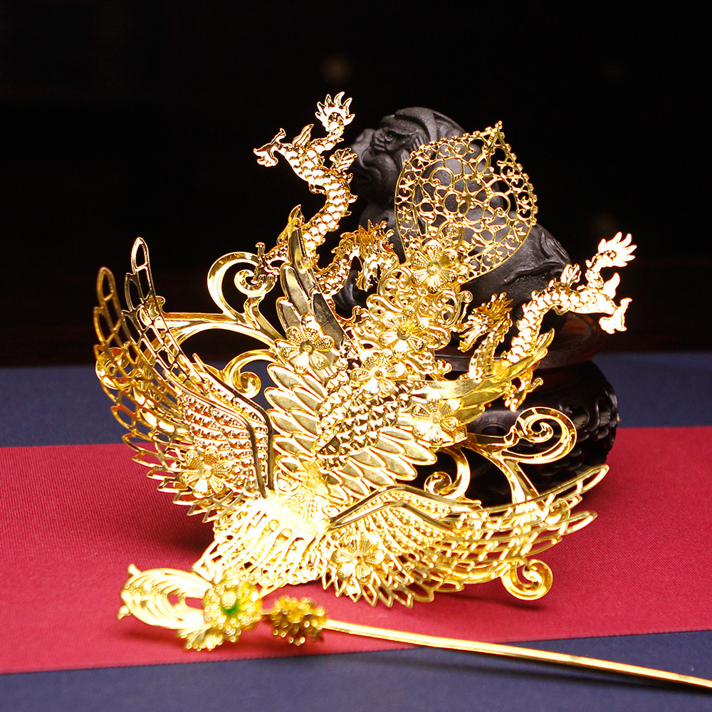 古风发饰汉服饰品步唯美仿真摇流苏发冠古风中国风汉服古装头饰