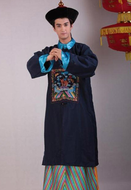 服装清朝古代大臣臣服太监官服民族服装中国国风民族服装