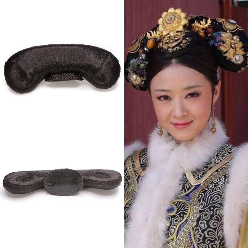 假发甄嬛华妃旗头清朝影视古装贵妃福晋发髻其它假发
