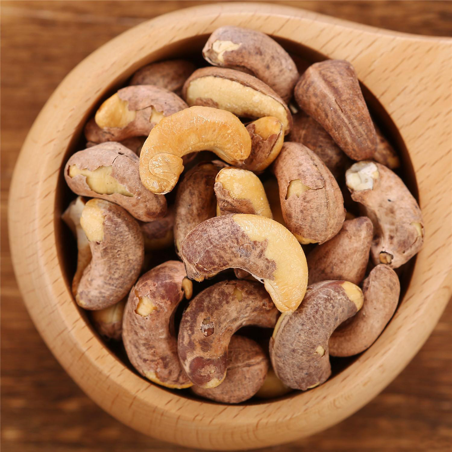 新货炭烧腰果越南腰果仁坚果特产孕妇零食含罐装500g特价包邮秒杀