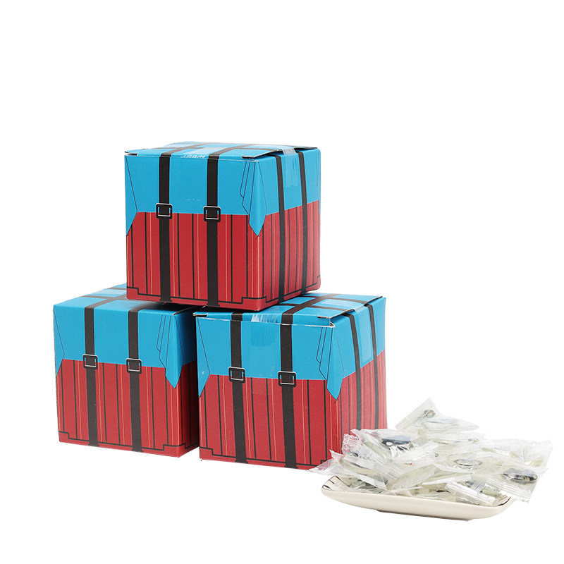 约60颗礼盒装吃鸡空投箱糖果