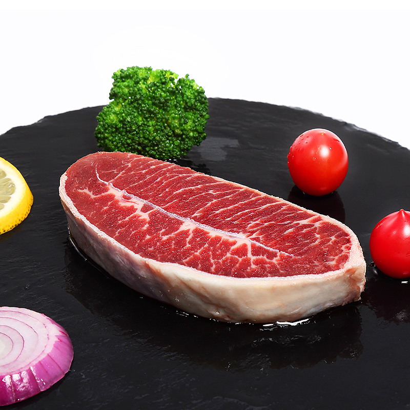 邦扣澳洲进口原切板腱牛排厚切谷饲10片新鲜牛排