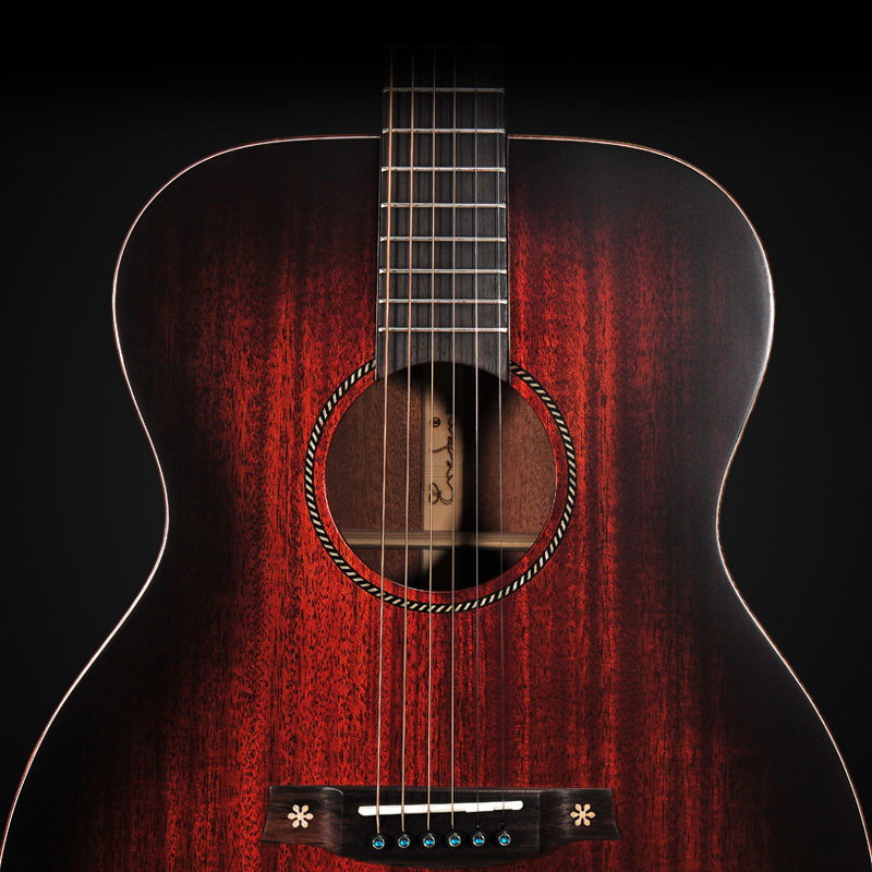 艾瑞达e11专业民谣吉他音质手感好面单板