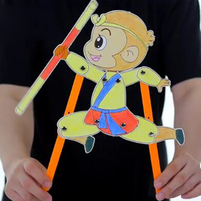 儿童手工手工制制作皮影戏玩具diy美劳材料西游记其他手工制作