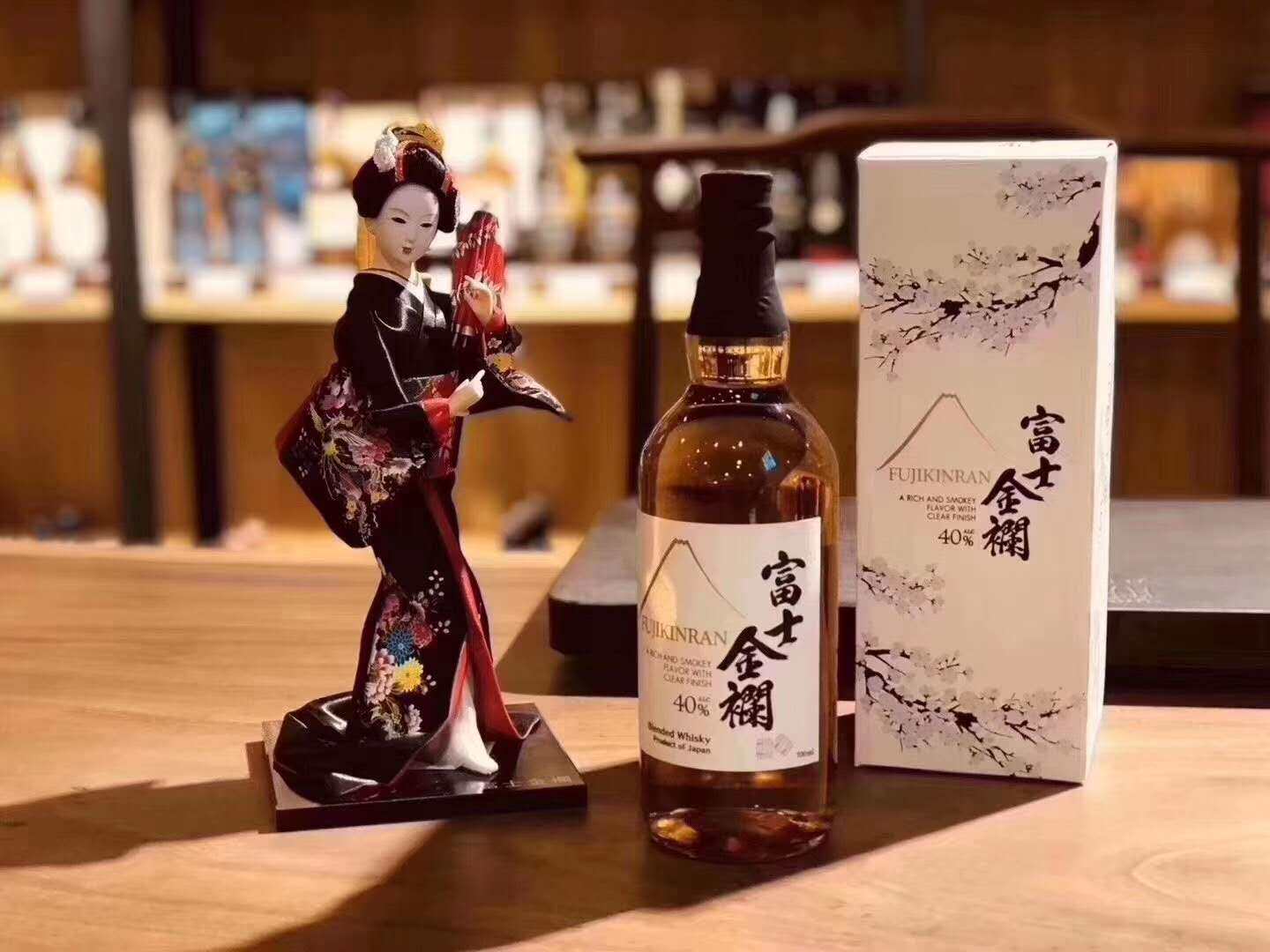 本原进口fujiknran富士金襴威士忌700ml威士忌