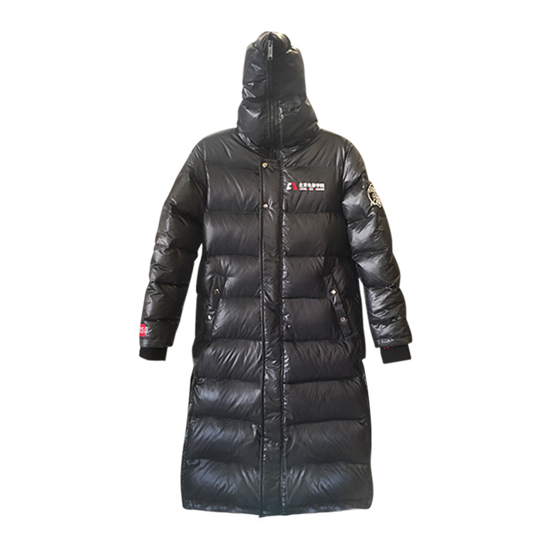 北京电影学院羽绒服加厚北电校服加长过膝脚踝羽绒服