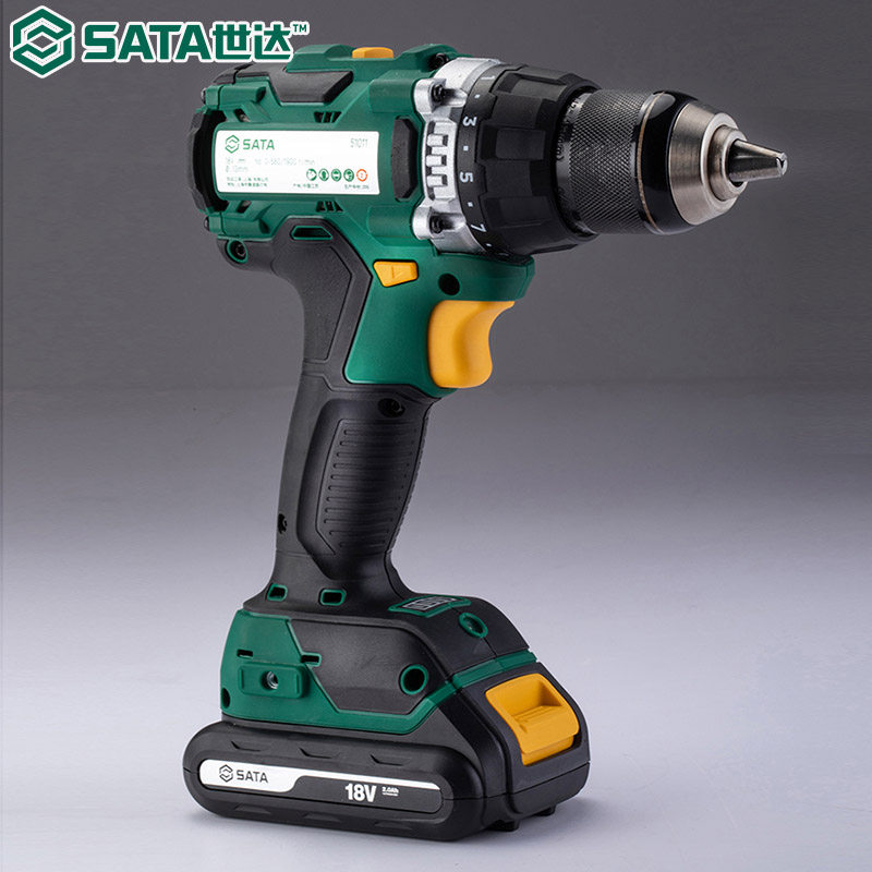 世达系列18v锂电无刷手电钻起子机充电式电动螺丝刀电钻