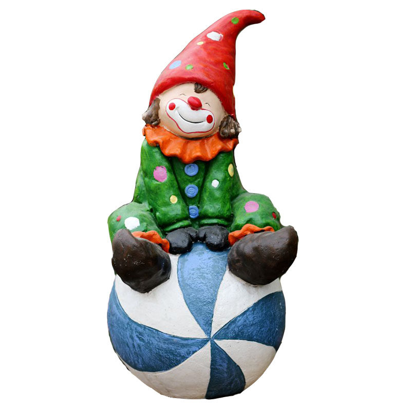 童话里小丑手绘园艺摆件幼儿园游乐场装饰品公园庭院摆件