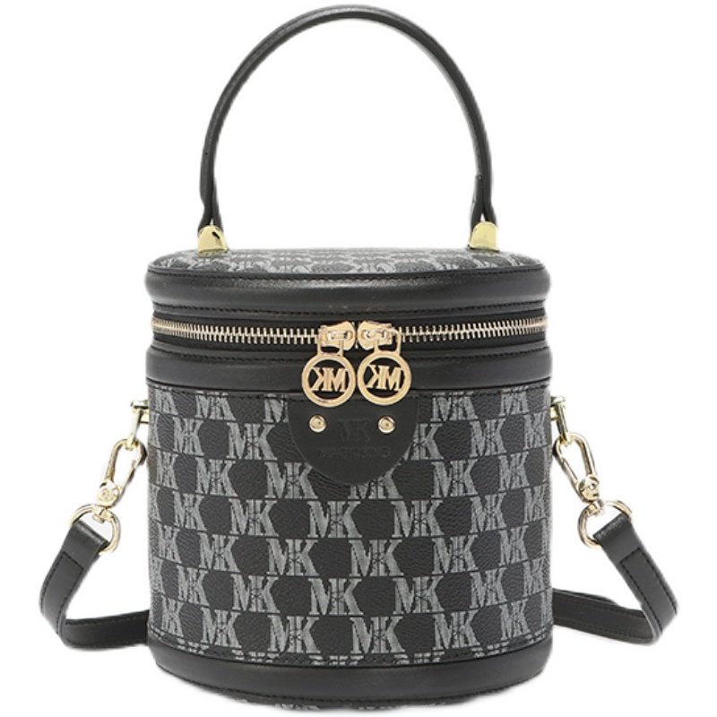 magicking时尚单肩包单肩圆筒高级2021新款女包包女包水桶包