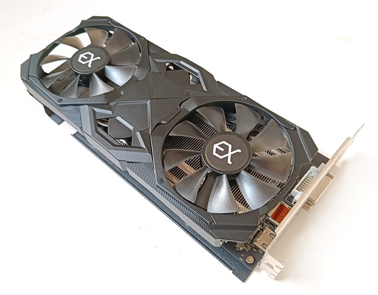 迪兰rx5708g拆机显卡2048管超4g1050ti10603g显卡