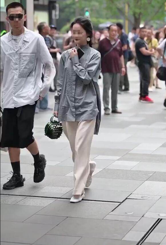 抖音街春夏显瘦套装女神气质新款拍同款范春夏文艺时尚套装