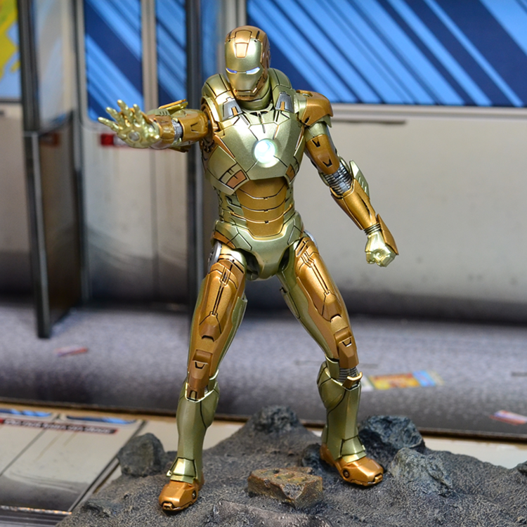 合金可动复仇者联盟钢铁侠 手办 玩具cs正品 1/12 mk7男女礼物