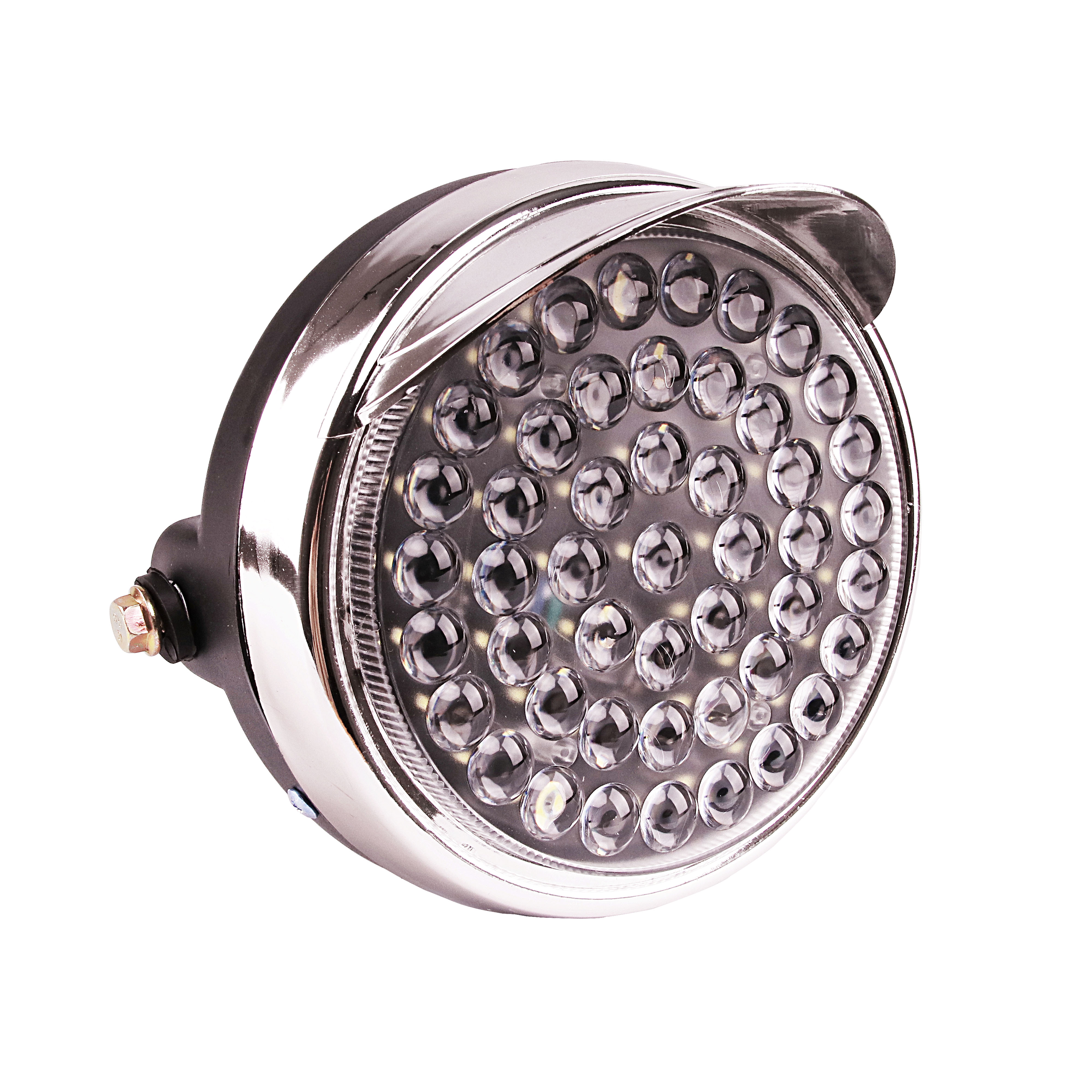 电动三轮车前大灯总成摩托车led超亮强光电瓶车灯泡电动车灯