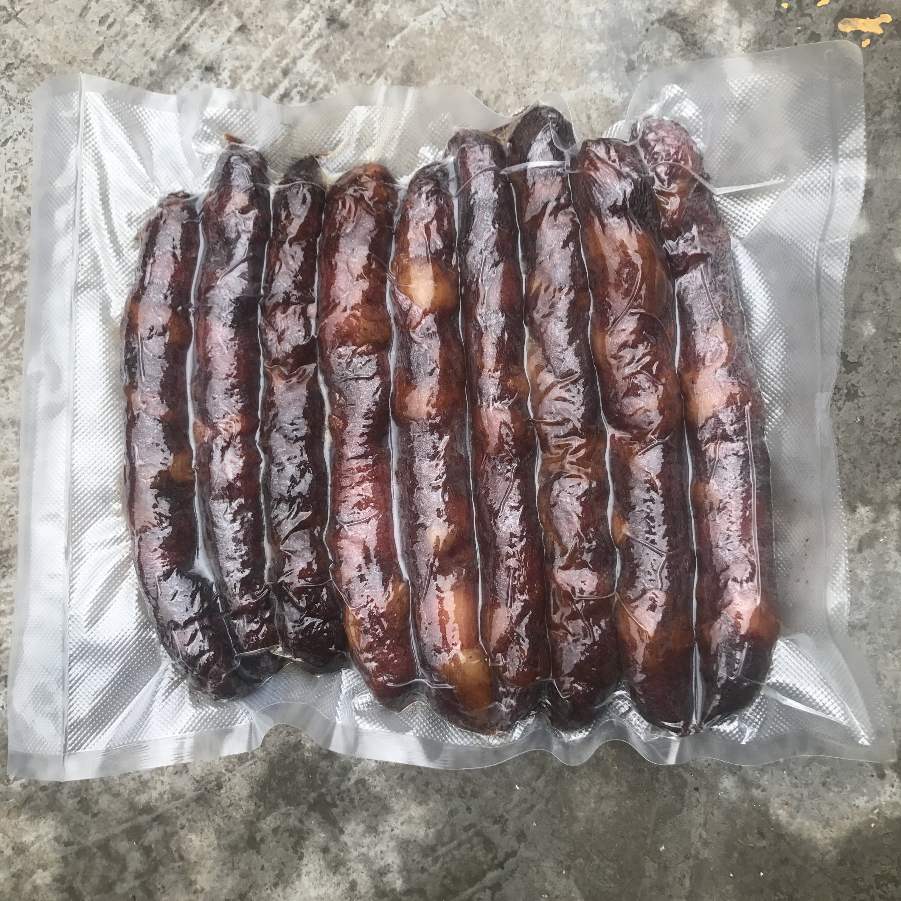 农家贵州黔西南普安兴义市土特产土货烟熏香肠腊肉其它干货