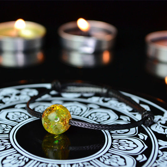 灵气师手orgone奥根能量水晶石手链男女转运珠手手链