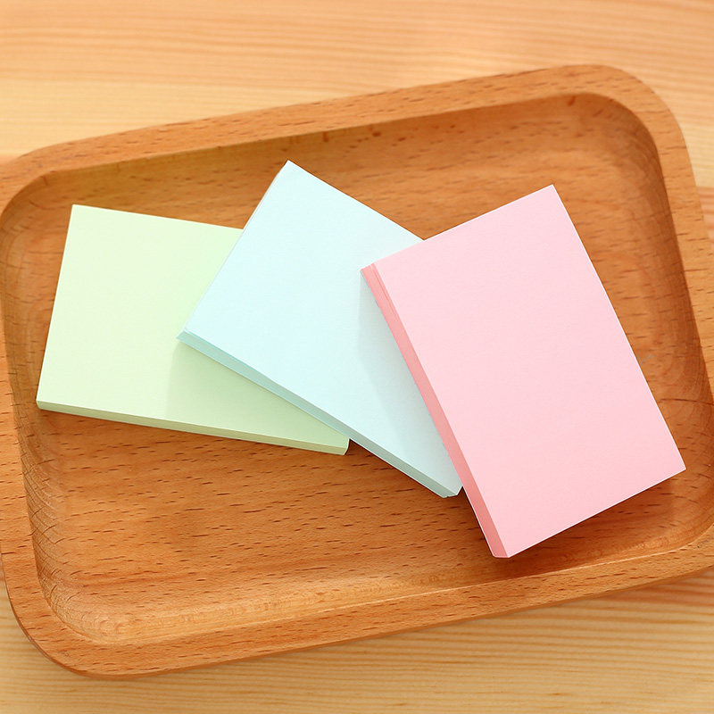 得力便利贴创意学生用便签贴纸n次贴便利签外卖便利贴便签本小本子