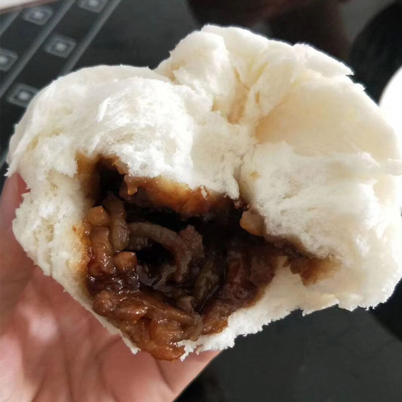 江南第一一包网红蜜汁大叉烧包饺子早餐广式包点
