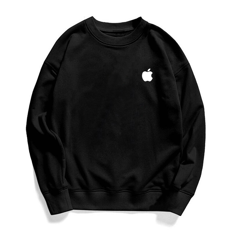 苹果工作服长袖卫衣男女定制logo订制diy手机店工装宽松外套衣服 - 品