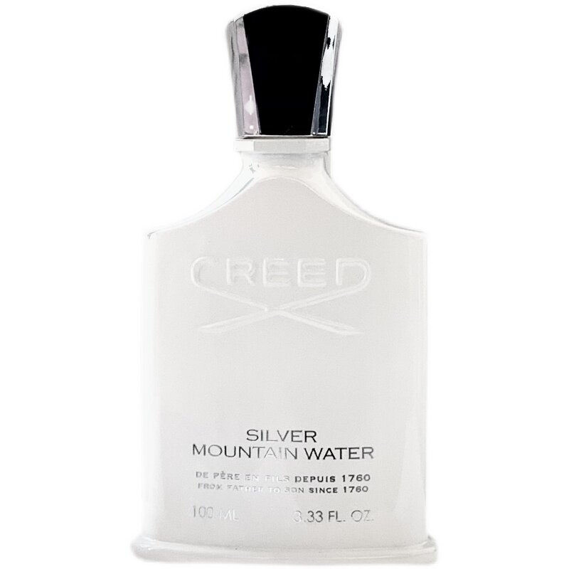 creed信仰银色山泉中性香水50100ml节日礼物清新馥奇香调无塑封
