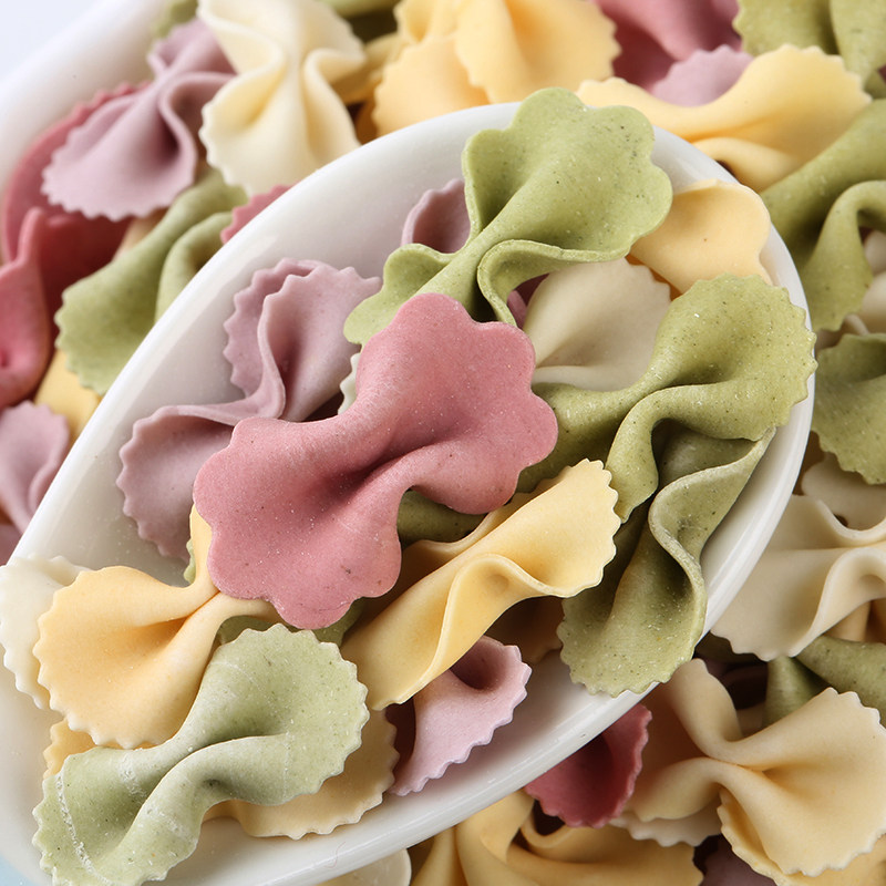 哆咪儿童果蔬面婴儿蔬菜面手工辅食优质营养零添加七彩星星面包邮